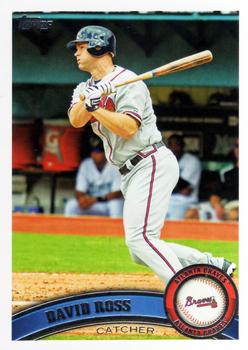 2011 Topps Update #US34 David Ross Front