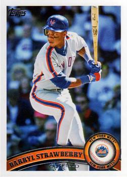 2011 Topps Update #US238 Darryl Strawberry Front