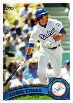 2011 Topps Update #US259 Andre Ethier Front