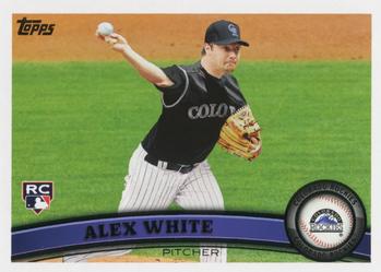 2011 Topps Update #US142 Alex White Front