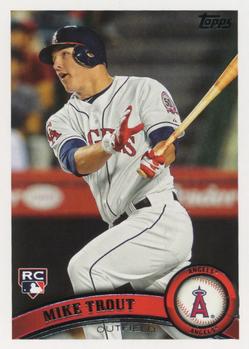 2011 Topps Update #US175 Mike Trout Front