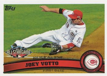 2011 Topps Update #US195 Joey Votto Front