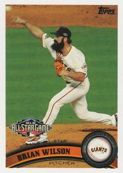 2011 Topps Update #US204 Brian Wilson Front