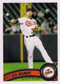 2011 Topps Update #US239 J.J. Hardy Front