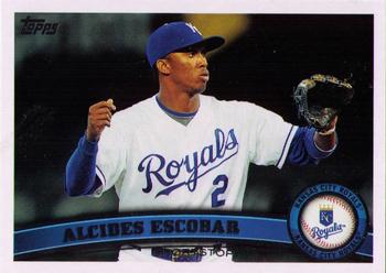 2011 Topps Update #US246 Alcides Escobar Front