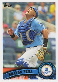 2011 Topps Update #US318 Brayan Pena Front
