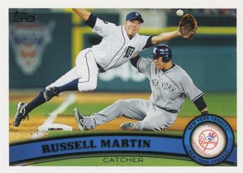 2011 Topps Update #US320 Russell Martin Front