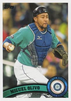 2011 Topps Update #US67 Miguel Olivo Front