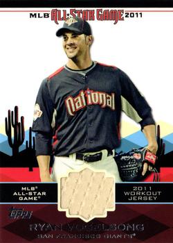 2011 Topps Update - All-Star Stitches #AS-72 Ryan Vogelsong Front
