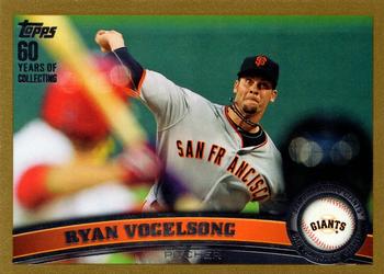 2011 Topps Update - Gold #US94 Ryan Vogelsong Front