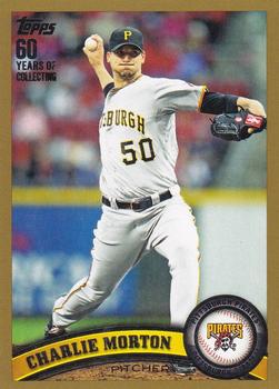 2011 Topps Update - Gold #US235 Charlie Morton Front