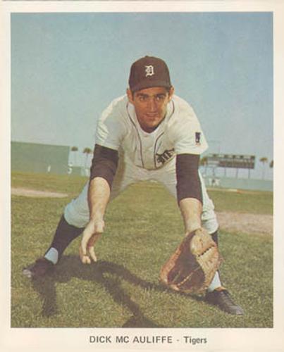 1969 Detroit Tigers Color Picture Pack A #NNO Dick McAuliffe Front