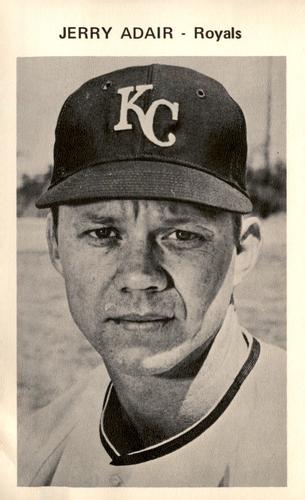 1969 Kansas City Royals Picture Pack #NNO Jerry Adair Front