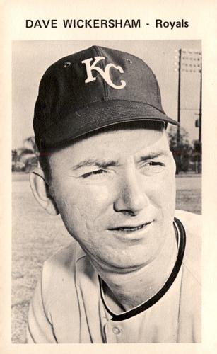 1969 Kansas City Royals Picture Pack #NNO Dave Wickersham Front