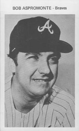 1969 Atlanta Braves Picture Pack #NNO Bob Aspromonte Front