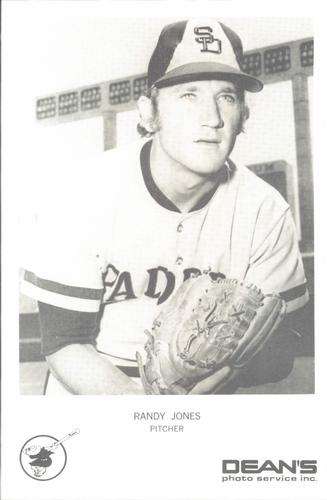 1973 Dean's Photo Service San Diego Padres #NNO Randy Jones Front