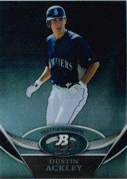 2011 Bowman Platinum - Prospects #BPP32 Dustin Ackley Front