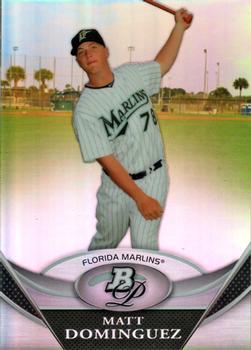 2011 Bowman Platinum - Prospects #BPP40 Matt Dominguez Front