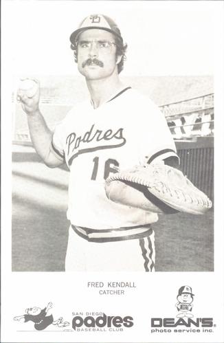 1975 Dean's Photo Service San Diego Padres #NNO Fred Kendall Front