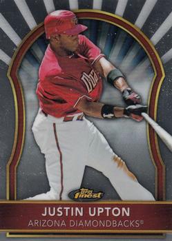 2011 Finest #46 Justin Upton Front