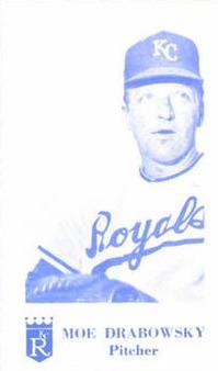 1969 Bob Solon Kansas City Royals #NNO Moe Drabowsky Front