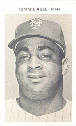 1970 New York Mets Picture Pack #NNO Tommie Agee Front