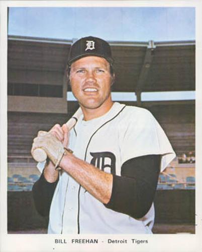 1972 Detroit Tigers Color Picture Pack B #NNO Bill Freehan Front
