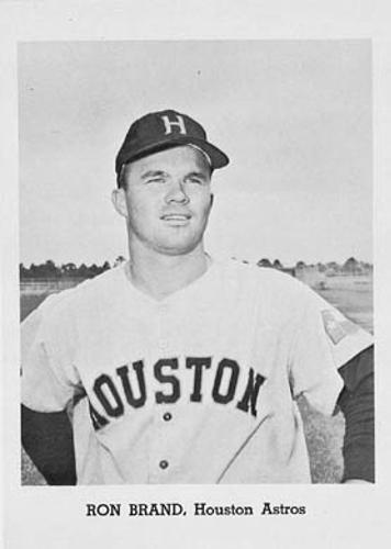 1965 Jay Publishing Houston Astros #NNO Ron Brand Front