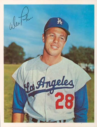 1967 Dexter Press Los Angeles Dodgers #9 Wes Parker Front
