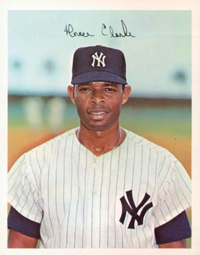 1967 Dexter Press New York Yankees #DT-22286C Horace Clarke Front
