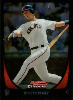 2011 Bowman Chrome #1 Buster Posey Front