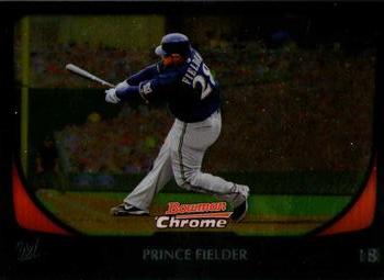 2011 Bowman Chrome #154 Prince Fielder Front