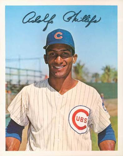 1967 Dexter Press Chicago Cubs #DT-22248C Adolfo Phillips Front