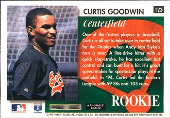 1995 Summit #123 Curtis Goodwin Back
