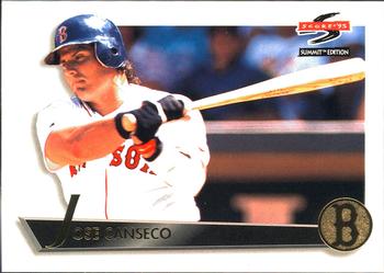 1995 Summit #19 Jose Canseco Front