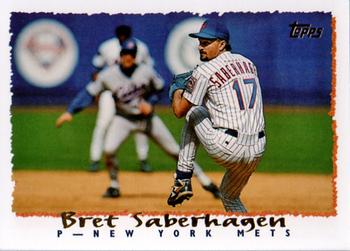 1995 Topps #459 Bret Saberhagen Front