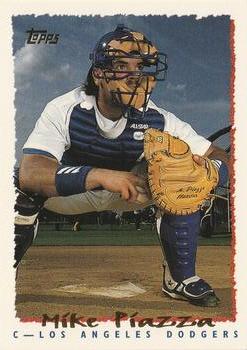 1995 Topps #466 Mike Piazza Front
