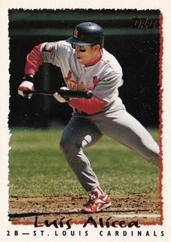 1995 Topps #630 Luis Alicea Front
