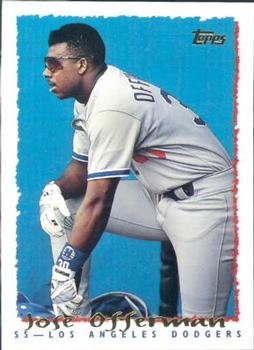 1995 Topps #152 Jose Offerman Front