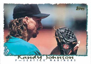 1995 Topps #203 Randy Johnson Front