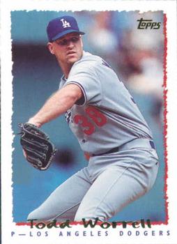 1995 Topps #204 Todd Worrell Front