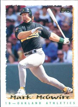 1995 Topps #472 Mark McGwire Front