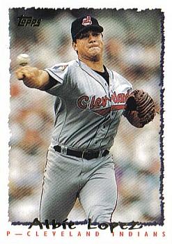 1995 Topps #478 Albie Lopez Front