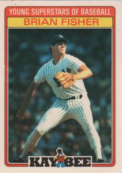 1986 Topps Kay-Bee Young Superstars of Baseball #12 Brian Fisher Front