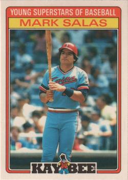 1986 Topps Kay-Bee Young Superstars of Baseball #28 Mark Salas Front