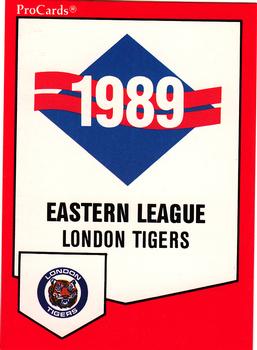 1989 ProCards Minor League Team Sets #1356 Checklist Front