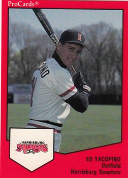 1989 ProCards Minor League Team Sets #291 Ed Yacopino Front