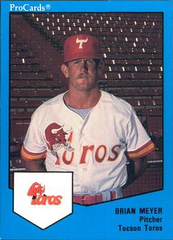 1989 ProCards Minor League Team Sets #189 Brian Meyer Front