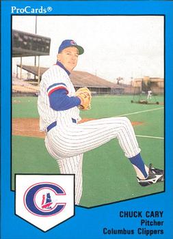 1989 ProCards Minor League Team Sets #745 Chuck Cary Front