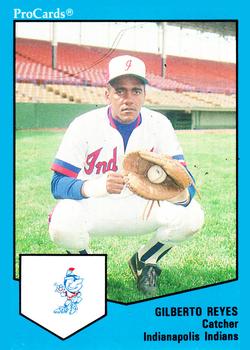 1989 ProCards Minor League Team Sets #1240 Gilberto Reyes Front